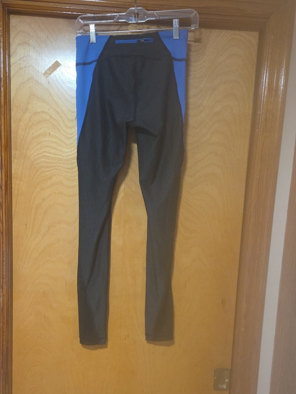 Zella Black And Blue Leggings Size S